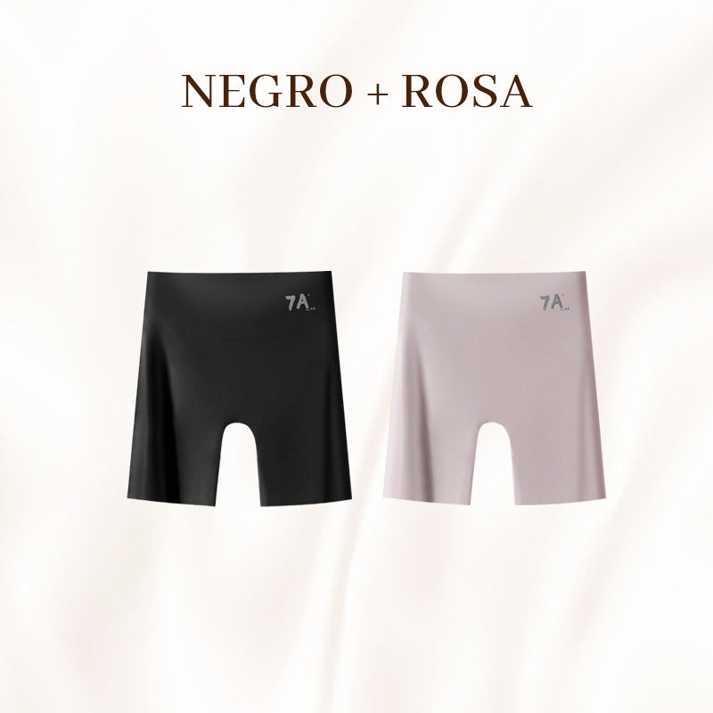 🔥45% de descuento 🔥Ropa interior de seda helada de cintura alta para mujer con control de abdomen y levantamiento de cadera