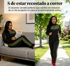 👩‍🦱 Conjunto de Chándal de 2 Piezas para Mujer – Diseño con Bloques de Color, Estilo Cómodo y Moderno ✨💖