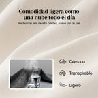 📢📢 ¡50% DE DESCUENTO! ⏰Pantalones de pierna ancha de lino y algodón para mujer con cintura elástica