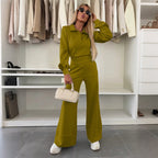 🔥Conjunto de Pantalón y Blusa de Moda | Look Elegante y Cómodo para Mujer