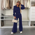 🔥Conjunto de Pantalón y Blusa de Moda | Look Elegante y Cómodo para Mujer
