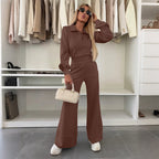 🔥Conjunto de Pantalón y Blusa de Moda | Look Elegante y Cómodo para Mujer