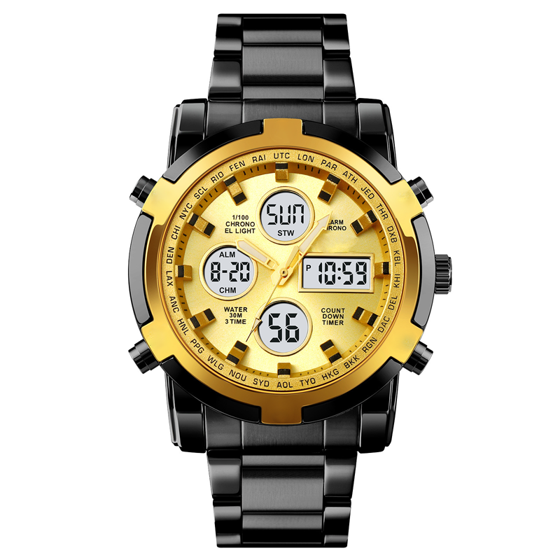 ⏰ ¡Oferta Limitada 50% OFF! ⏱️ Reloj Militar 48mm con Doble Visualización – Resistente al Agua, Preciso y Estilo Aventurero 🏞️💪