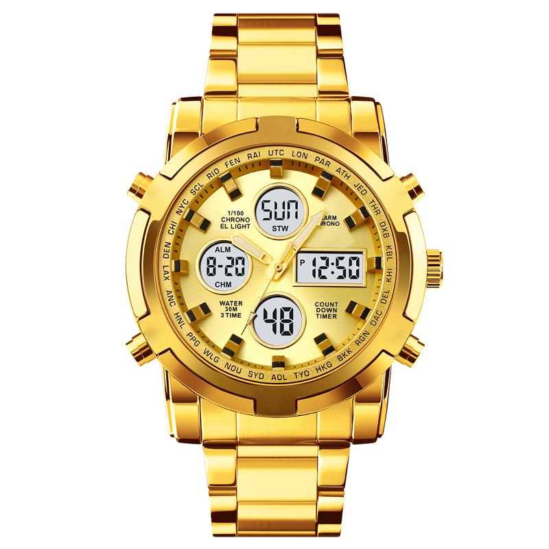 ⏰ ¡Oferta Limitada 50% OFF! ⏱️ Reloj Militar 48mm con Doble Visualización – Resistente al Agua, Preciso y Estilo Aventurero 🏞️💪