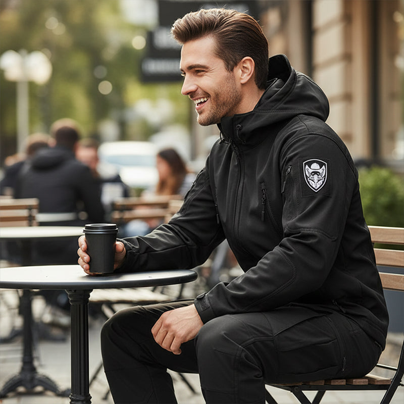 Conjunto de chaqueta y pantalones tácticos Soft Shell para hombre