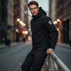 Conjunto de chaqueta y pantalones tácticos Soft Shell para hombre