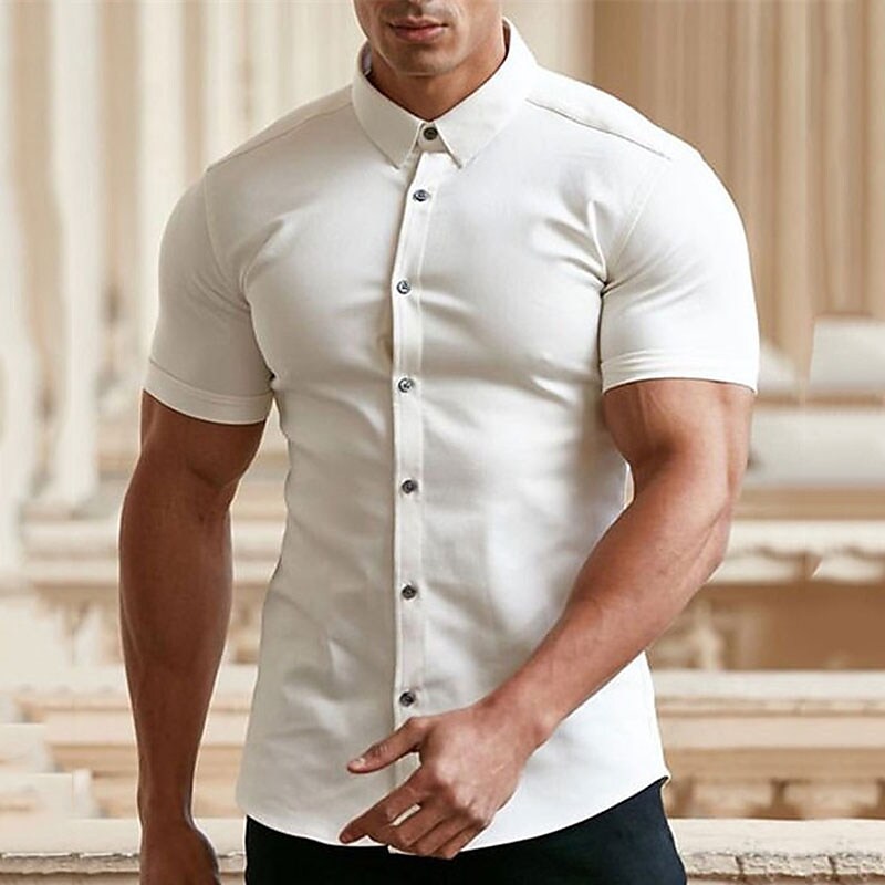 Camisas de Botones para Hombre Pousbo® – Sin Plancha
